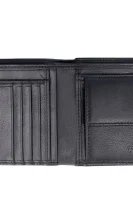 Δερμάτινα πορτοφόλι Guess μαύρο